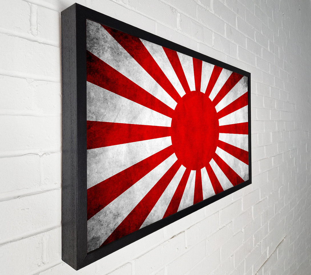  A Canvas Print of Japanese War Flag Canvas Print