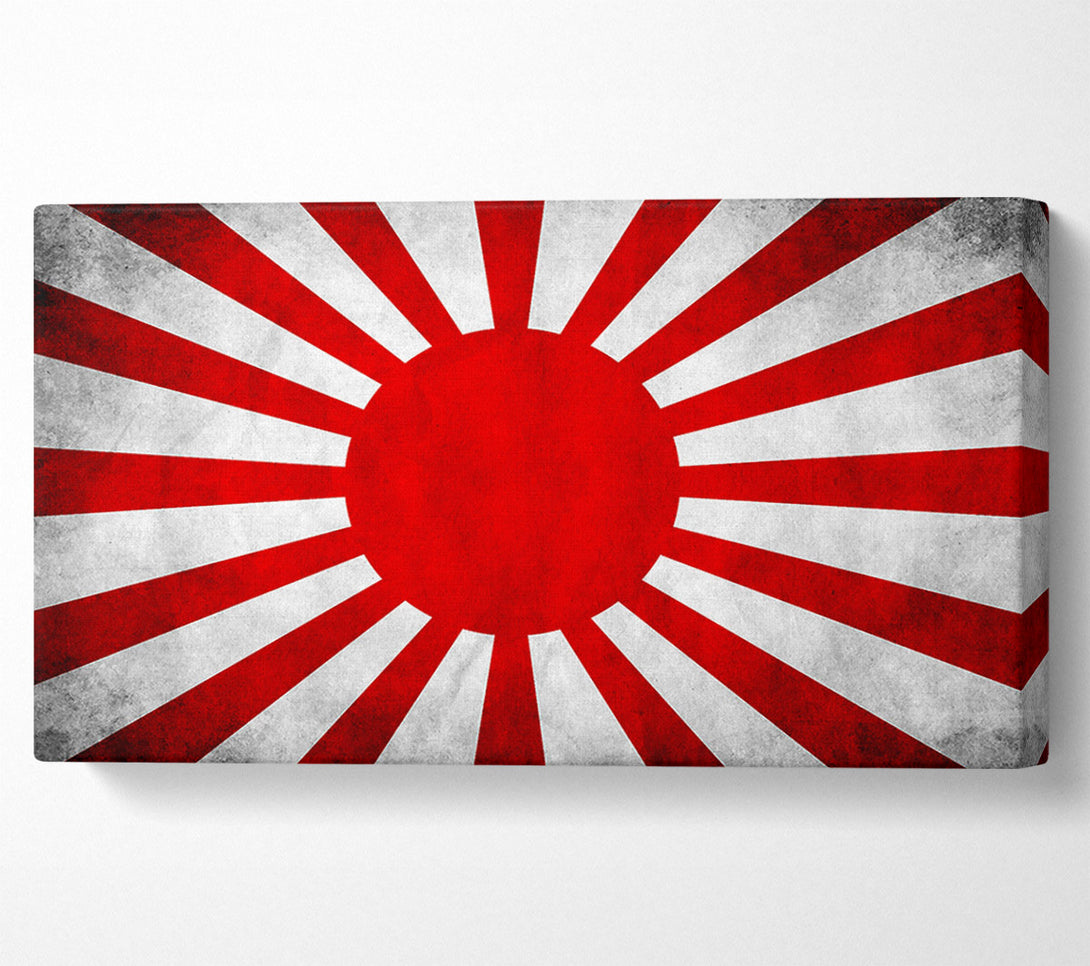  A Canvas Print of Japanese War Flag Canvas Print