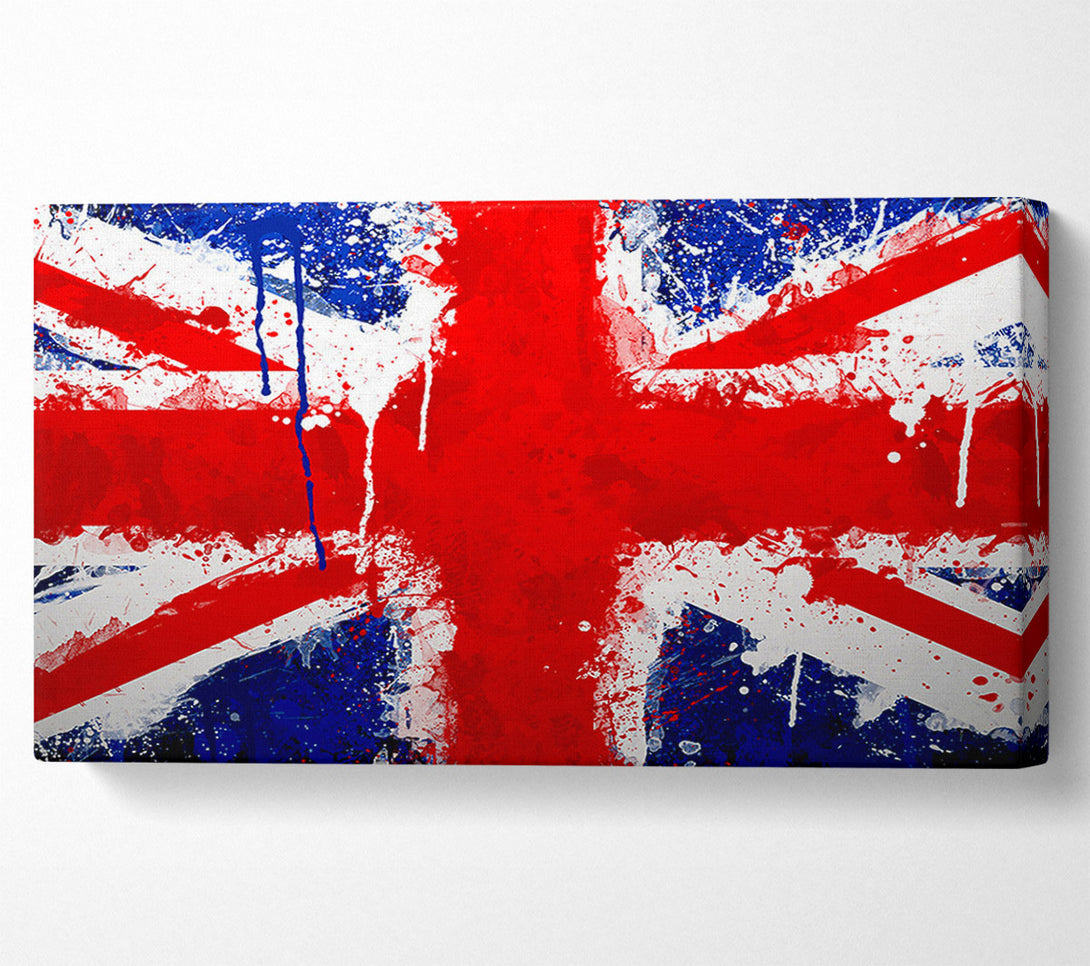  A Canvas Print of Uk Flag Canvas Print