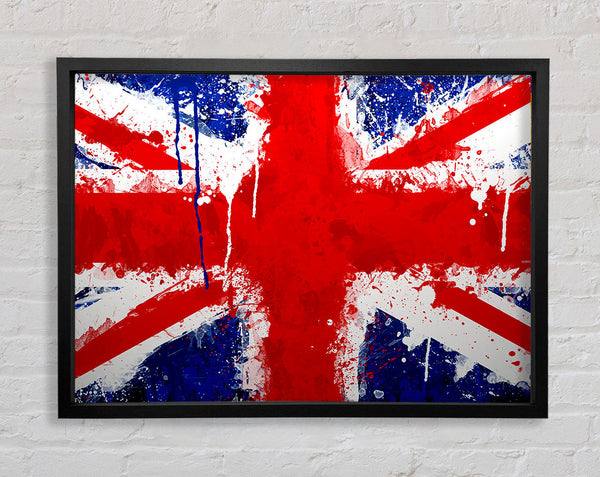 Uk Flag Framed Print