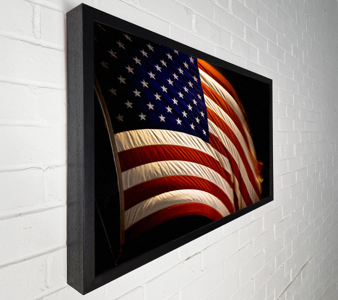  A Canvas Print of Flag Of America Canvas Art