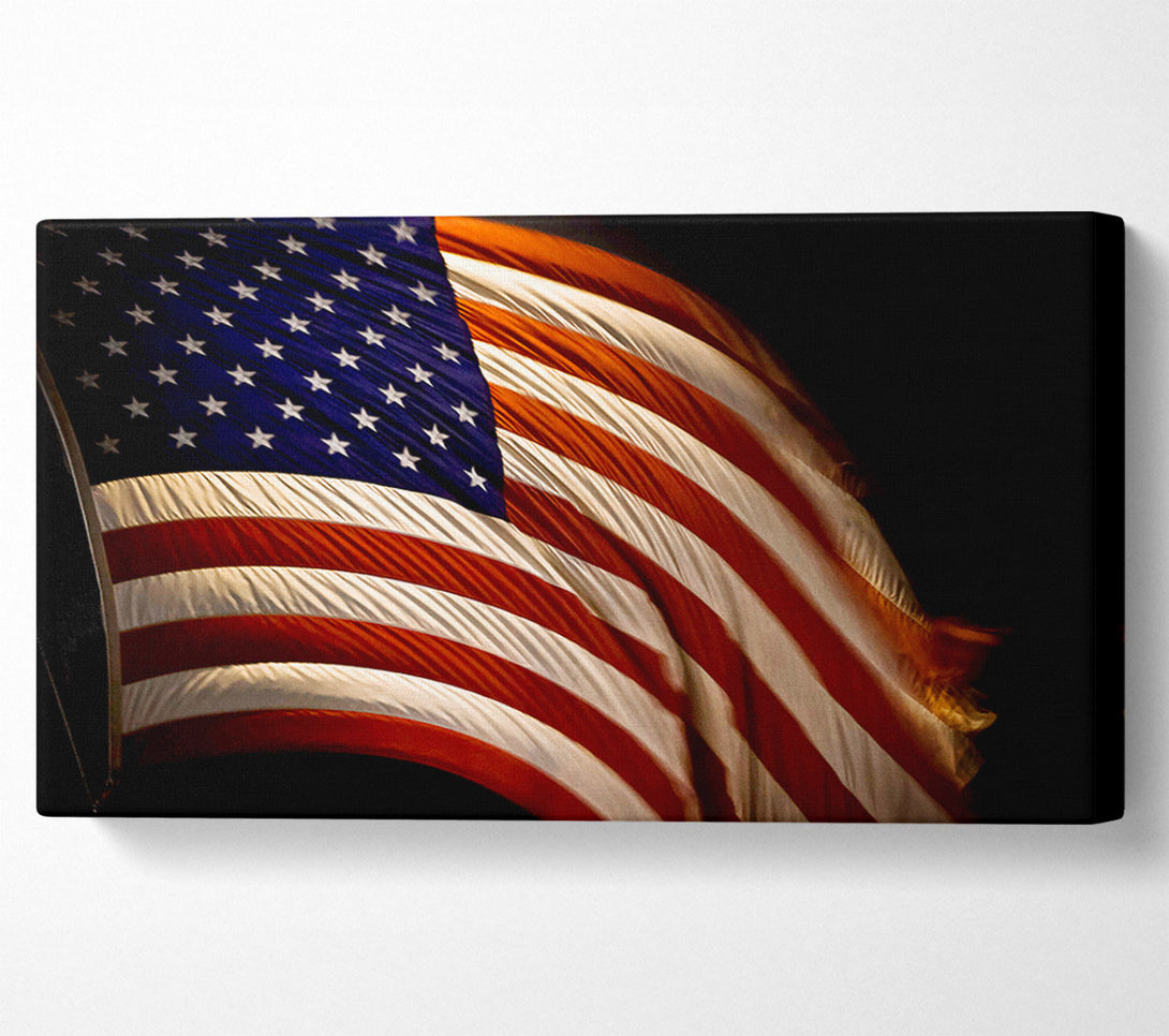  A Canvas Print of Flag Of America Canvas Art