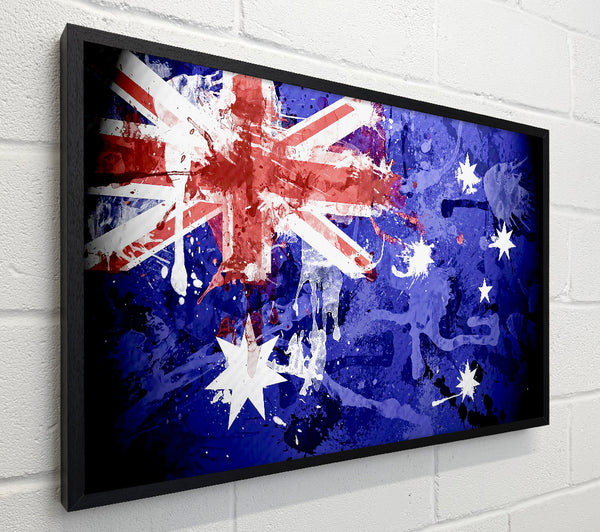 Australian Grunge National Flag