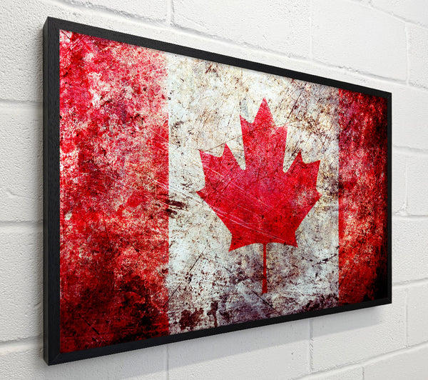 Canada Flag Grunge