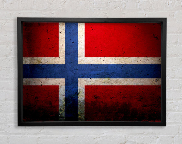 Norway Flag Framed Print