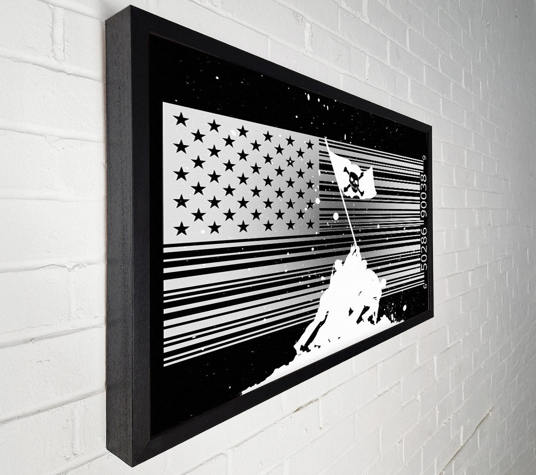  A Canvas Print of Barcode Pirates Canvas Art