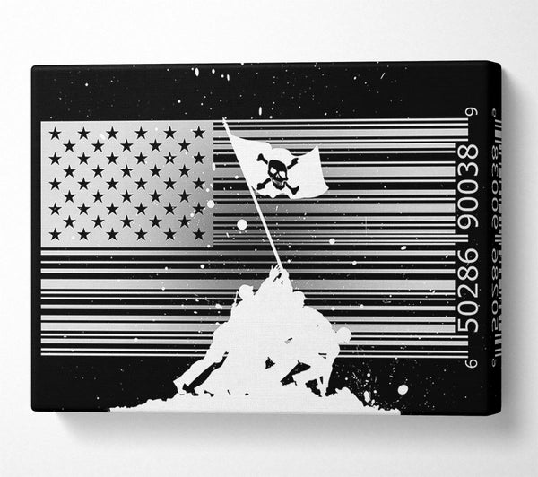  A Canvas Print of Barcode Pirates Canvas Art