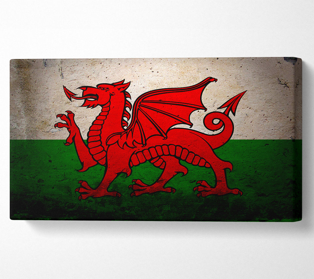  A Canvas Print of Dragon Of Wales Canvas Wall Art