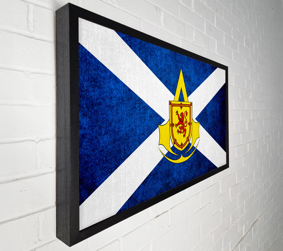  A Canvas Print of Scottish Guild Flag Canvas Wall Art