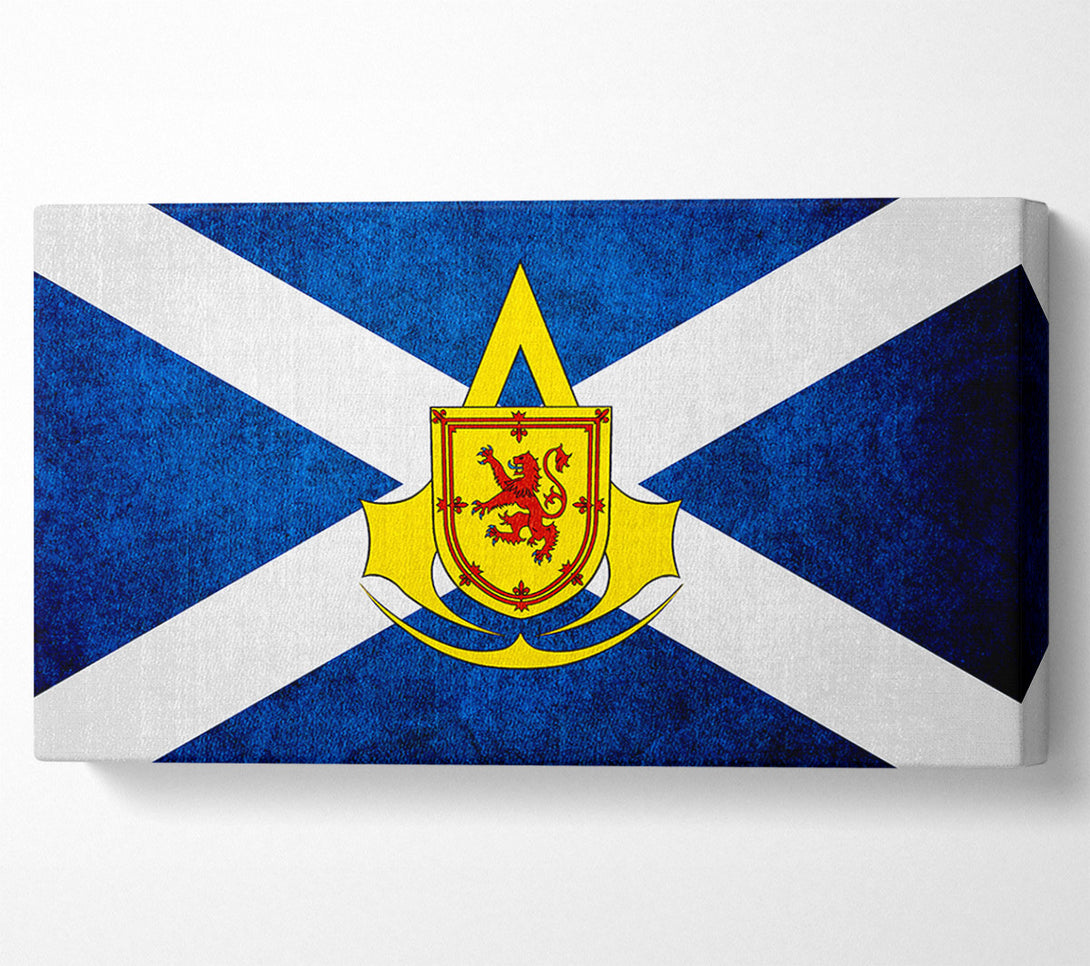  A Canvas Print of Scottish Guild Flag Canvas Wall Art