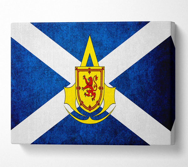  A Canvas Print of Scottish Guild Flag Canvas Wall Art