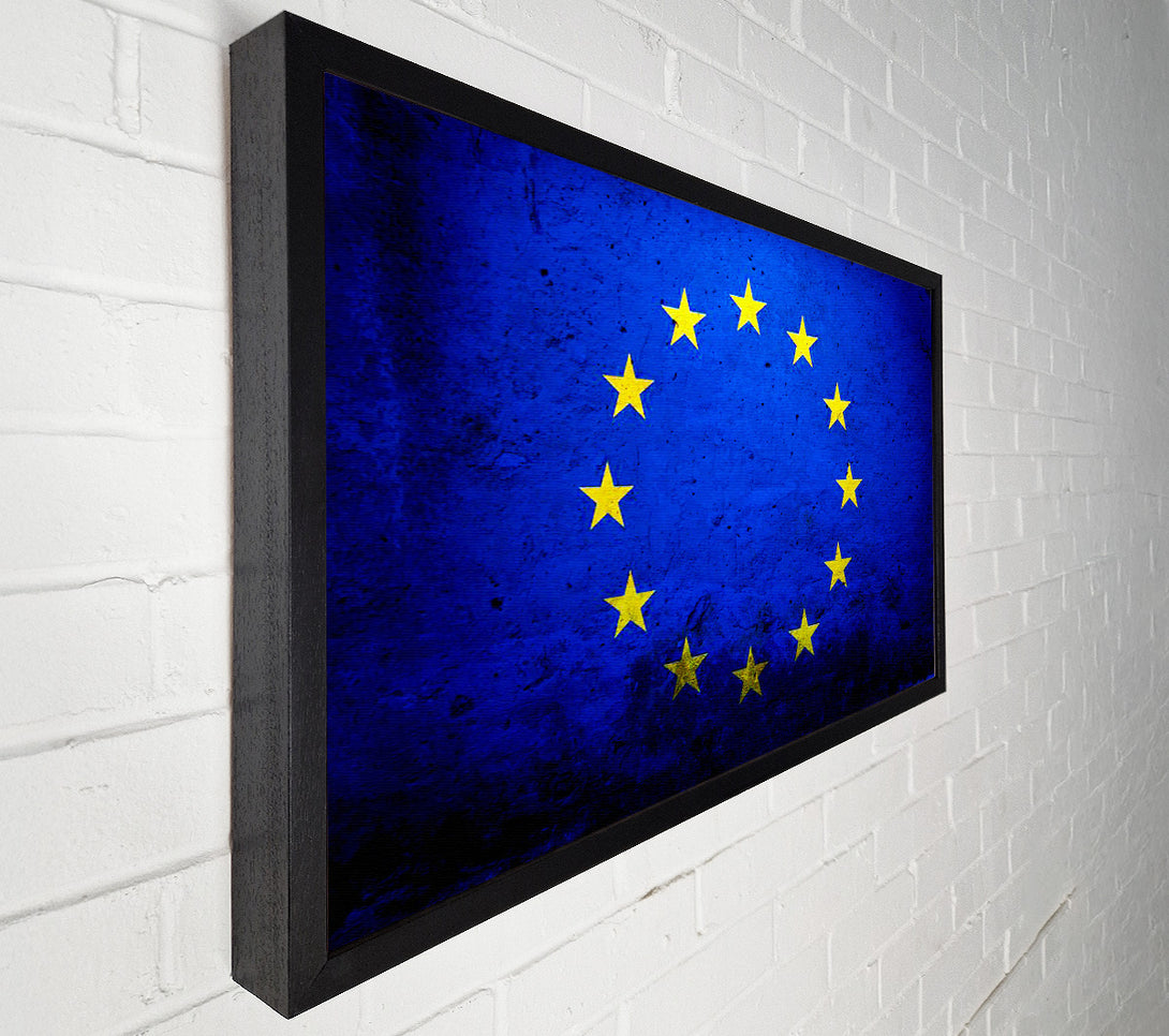  A Canvas Print of Eu Flag Canvas Art