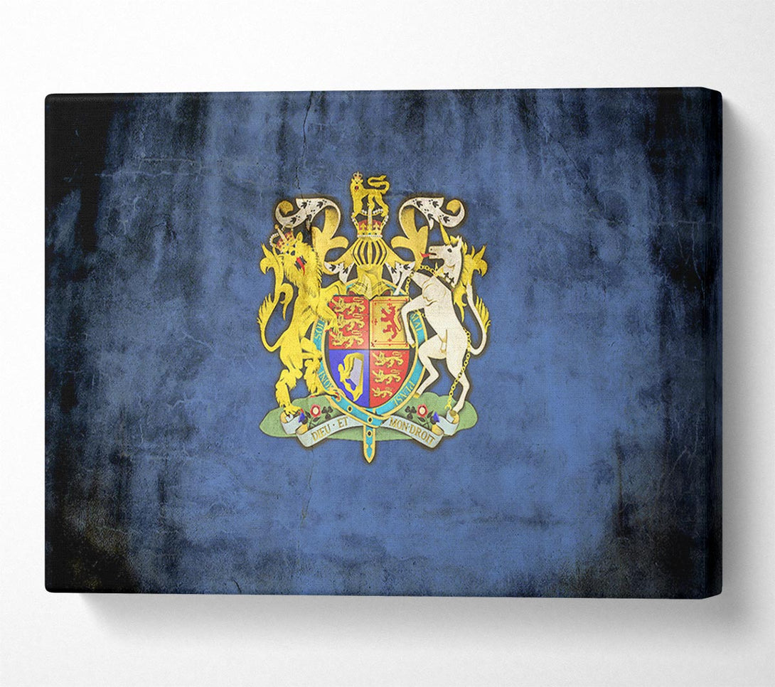  A Canvas Print of England Coat Of Arms Canvas Art