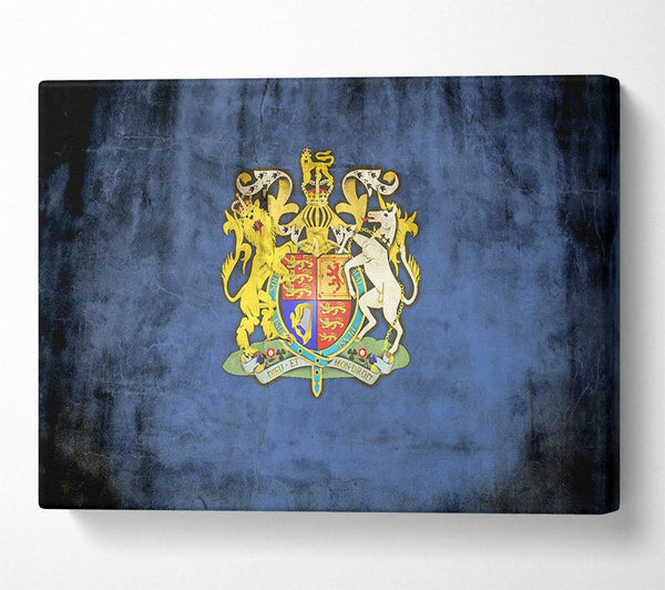  A Canvas Print of England Coat Of Arms Canvas Art