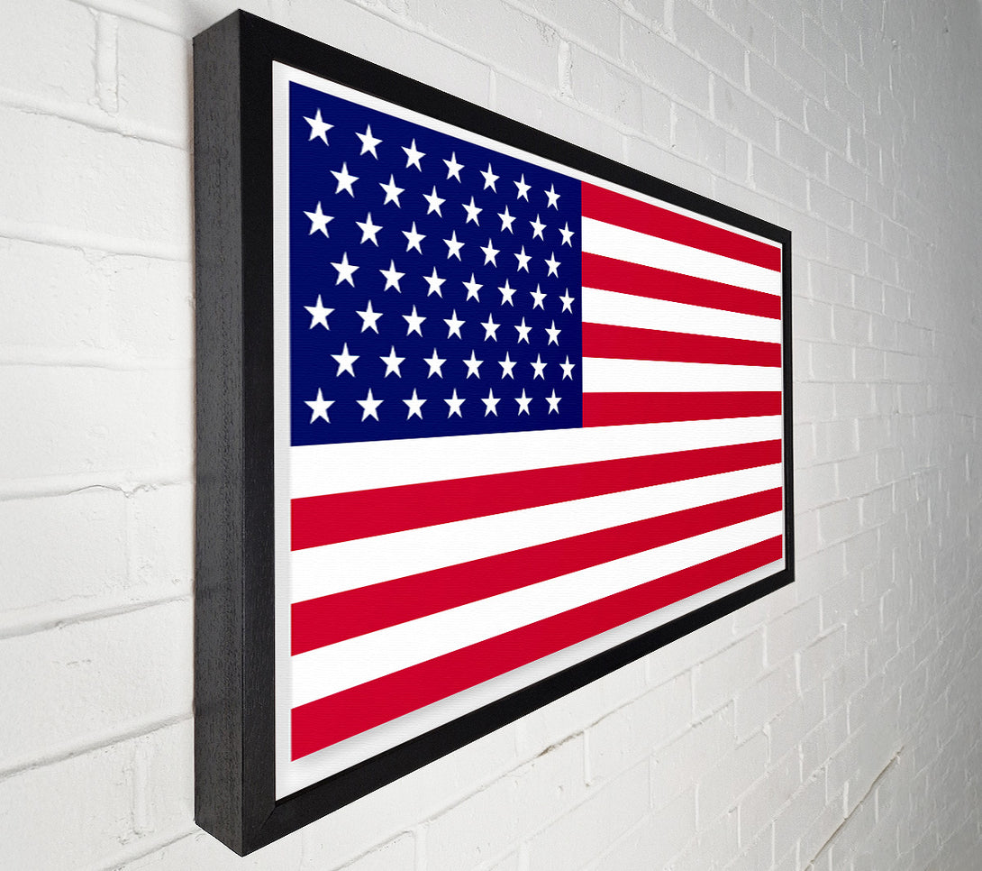  A Canvas Print of American Star Canvas Print