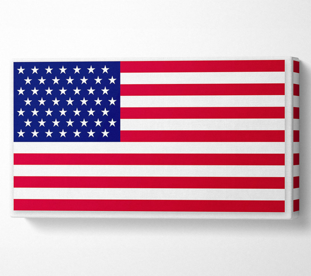  A Canvas Print of American Star Canvas Print