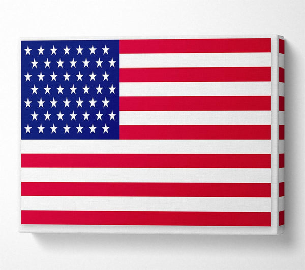  A Canvas Print of American Star Canvas Print