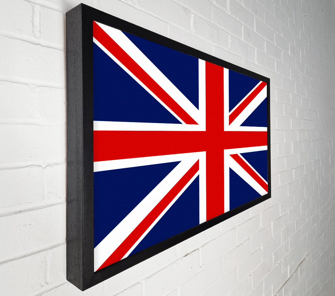  A Canvas Print of British Straight Flag Canvas Art