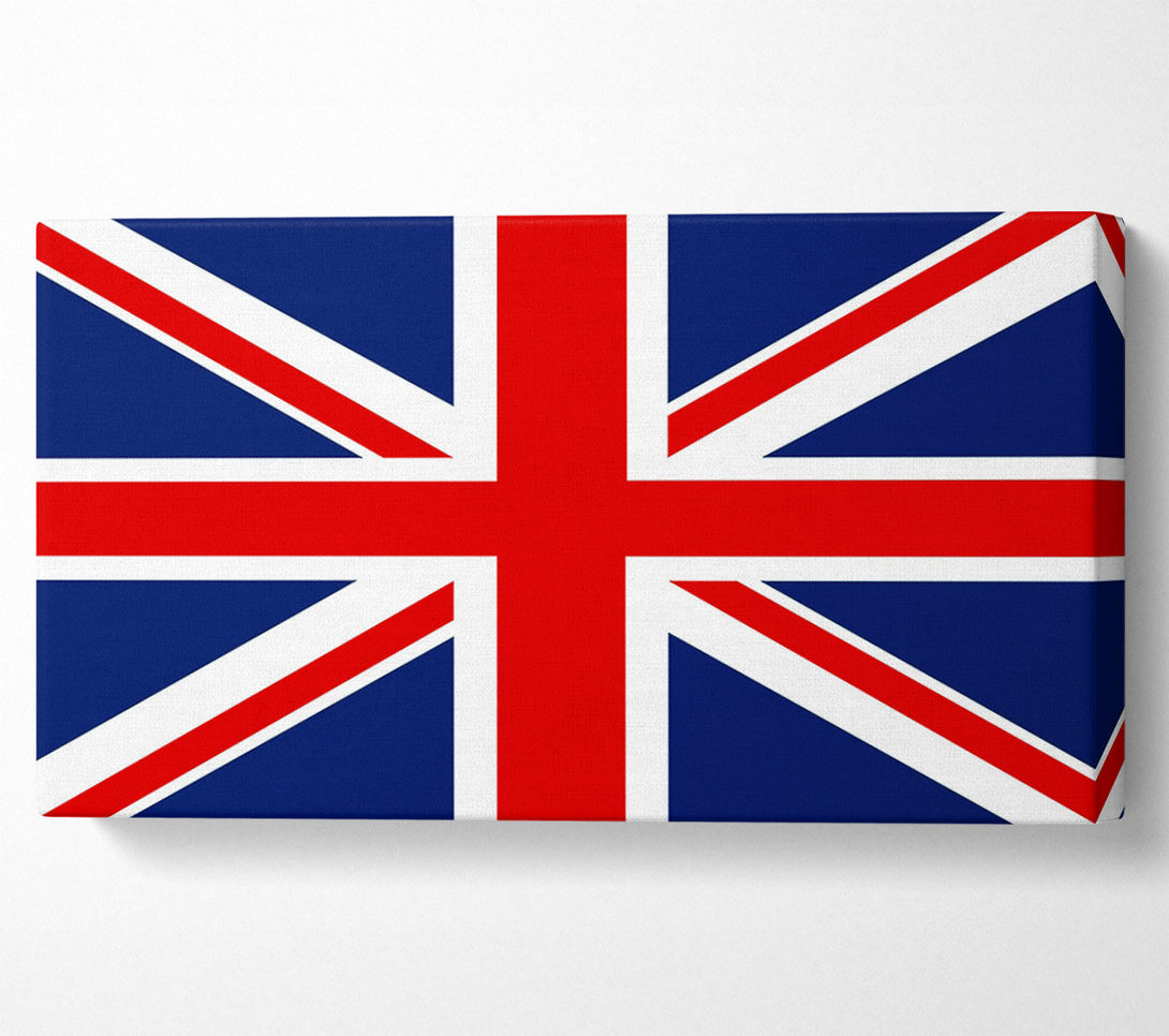  A Canvas Print of British Straight Flag Canvas Art