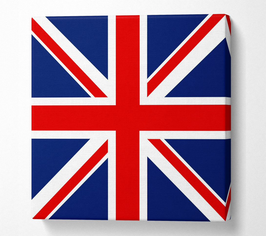  A Canvas Print of British Straight Flag Canvas Art
