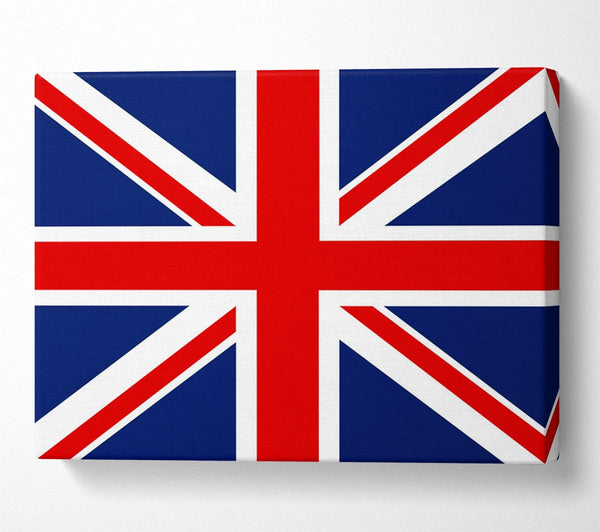  A Canvas Print of British Straight Flag Canvas Art