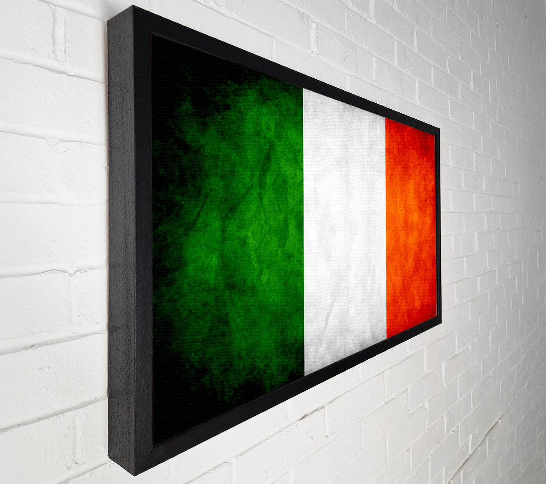  A Canvas Print of Irish Flag Canvas Wall Art