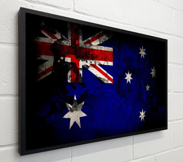 Australian Flag Grunge