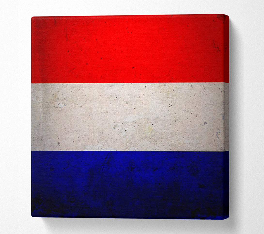  A Canvas Print of Netherland Flag Canvas Print