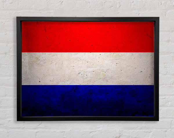 Netherland Flag Framed Print