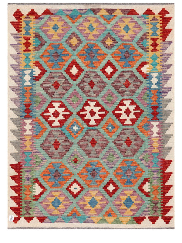 Maimana Afghanistan Kilim Rug - 173 x128 cm