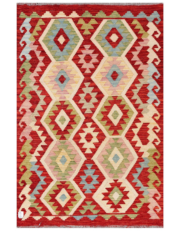 Maimana Afghanistan Kilim Rug - 150 x101 cm
