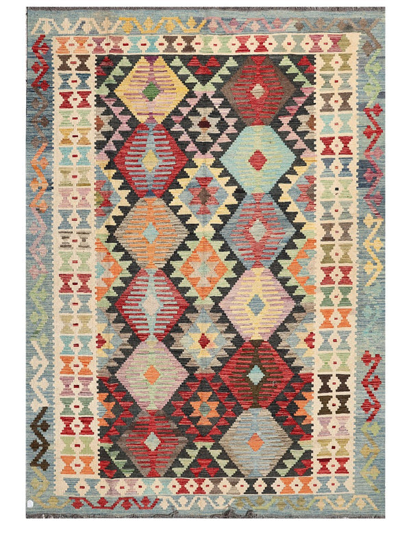 Maimana Afghanistan Kilim Rug - 311 x222 cm