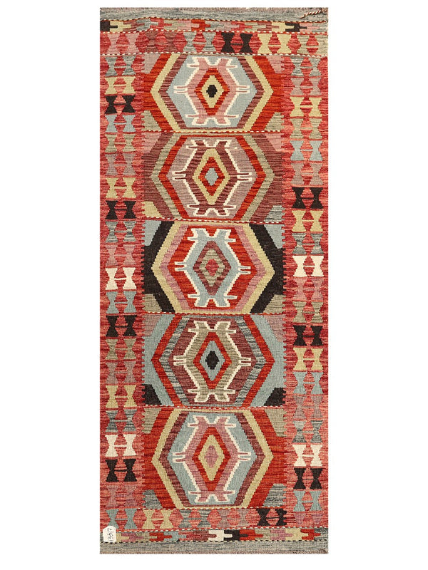 Maimana Afghanistan Kilim Rug - 201 x86 cm