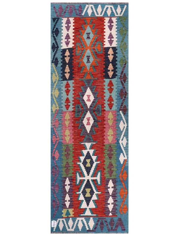 Maimana Afghanistan Kilim Rug - 200 x85 cm