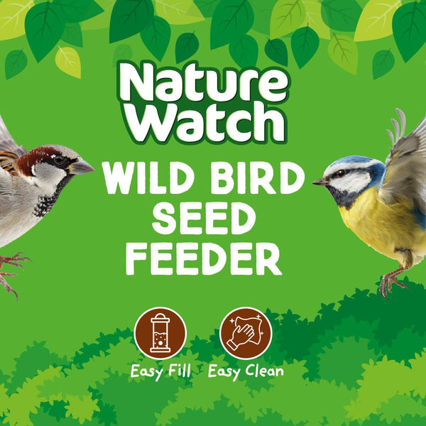 Wild Bird Seed Feeder By Nature Watch