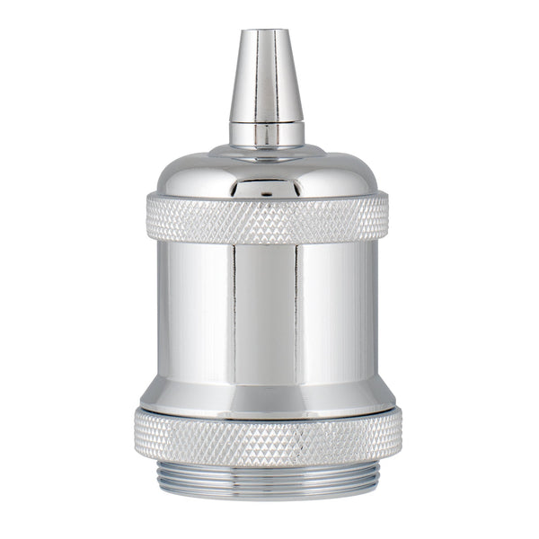 Bailey 139694 - Retro Lampholder Alu E27 Compl. Chrome