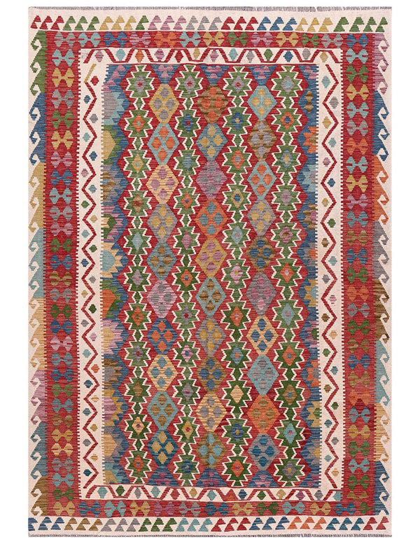 Maimana Afghanistan Kilim Rug - 301 x210 cm