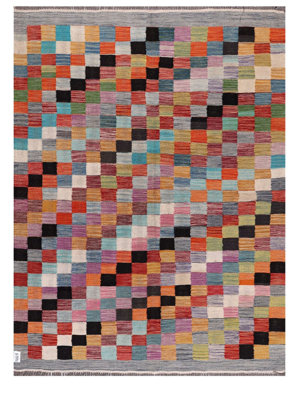 Maimana Afghanistan Kilim Rug - 200 x151 cm