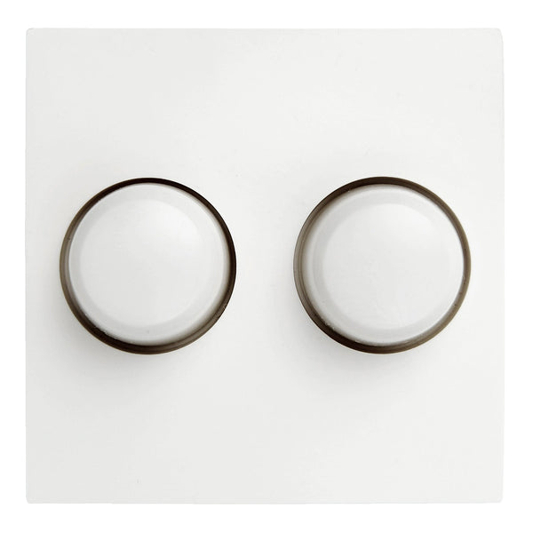 Bailey 141668 - Tradim 0371 Cover+buttons (duo) BJ Balance SI White