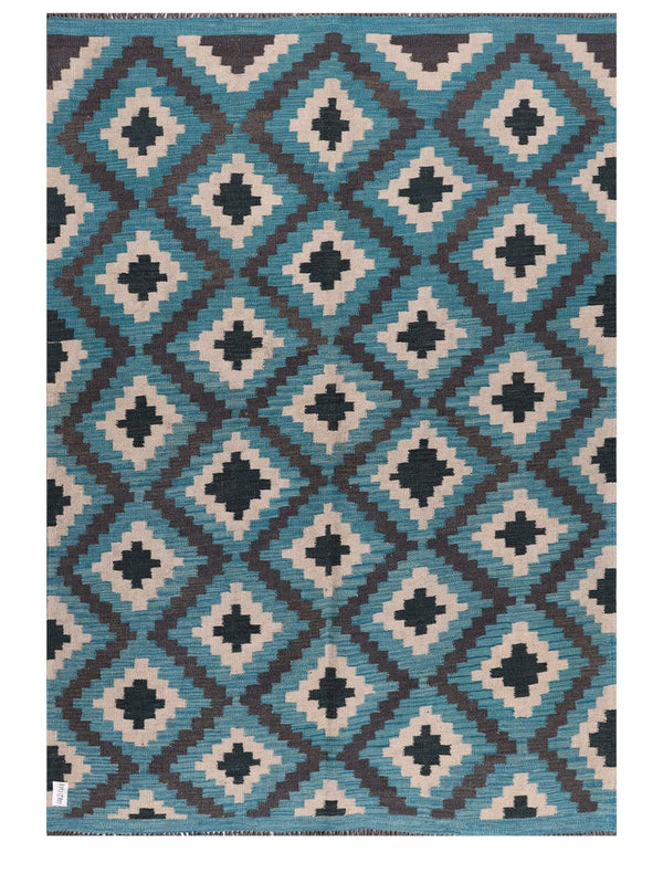Maimana Afghanistan Kilim Rug - 208 x149 cm