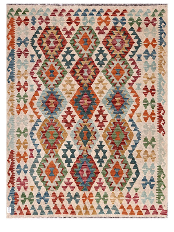 Maimana Afghanistan Kilim Rug - 200 x154 cm