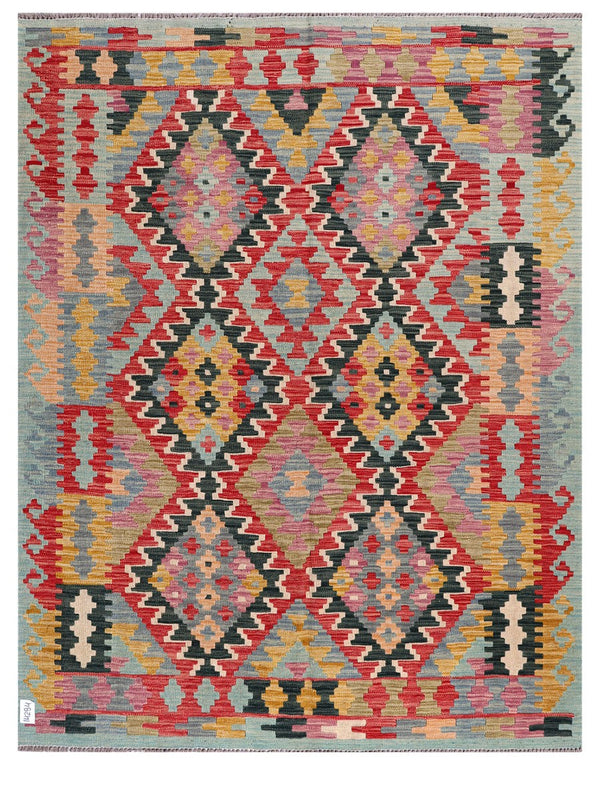 Maimana Afghanistan Kilim Rug - 197 x155 cm