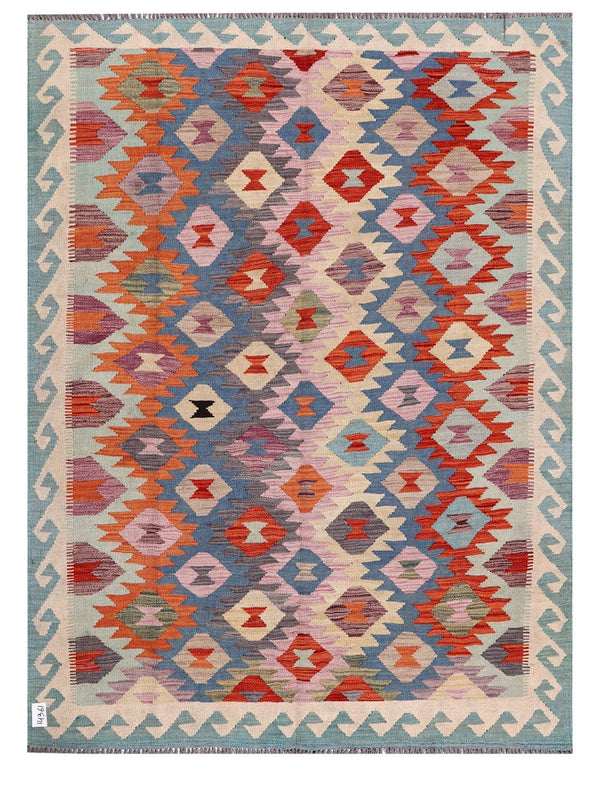 Maimana Afghanistan Kilim Rug - 200 x151 cm