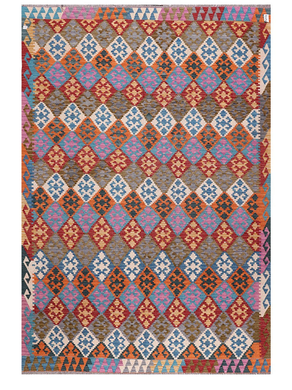 Maimana Afghanistan Kilim Rug - 300 x206 cm