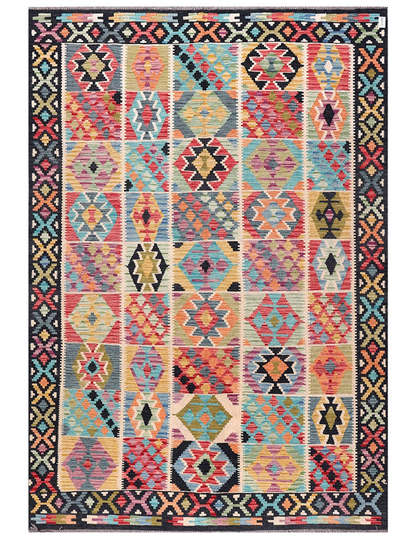 Maimana Afghanistan Kilim Rug - 302 x210 cm