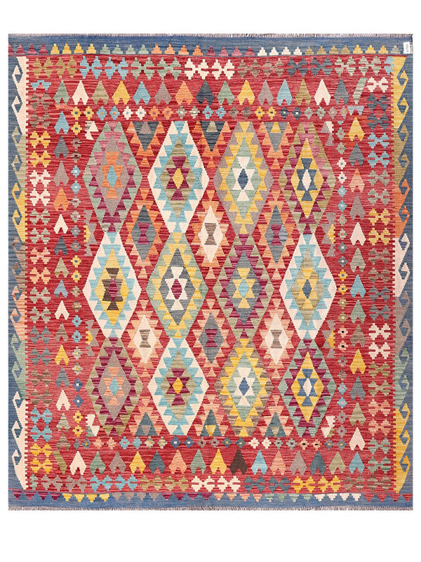 Maimana Afghanistan Kilim Rug - 294 x254 cm