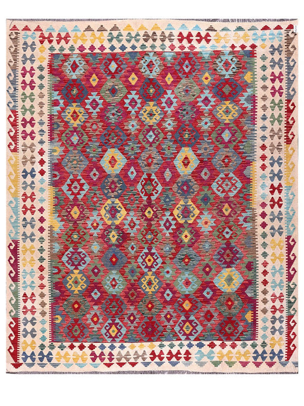 Maimana Afghanistan Kilim Rug - 295 x247 cm
