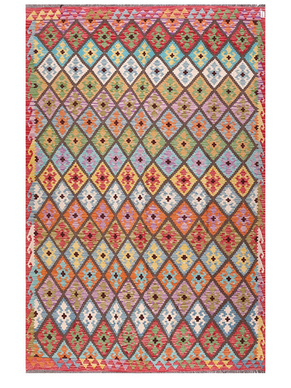 Maimana Afghanistan Kilim Rug - 349 x231 cm