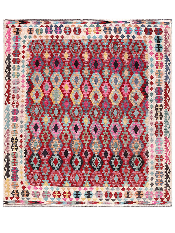Maimana Afghanistan Kilim Rug - 295 x268 cm