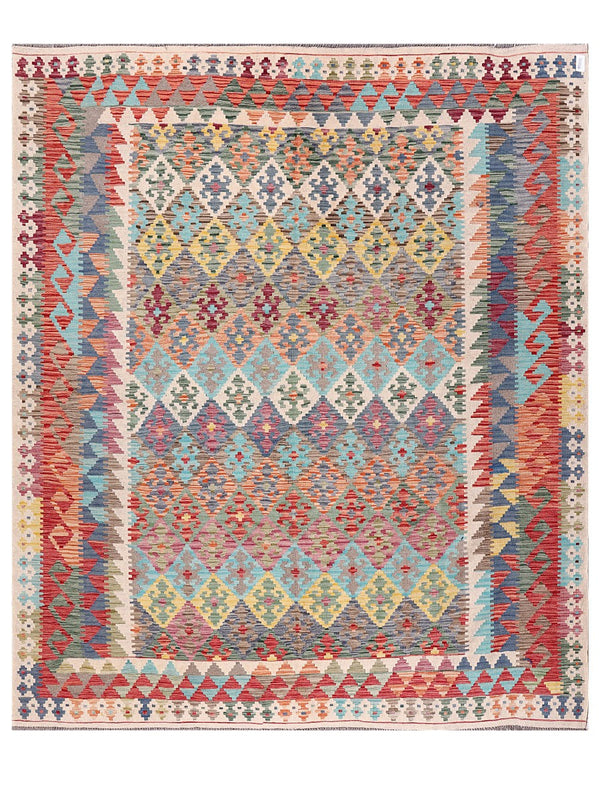 Maimana Afghanistan Kilim Rug - 297 x256 cm